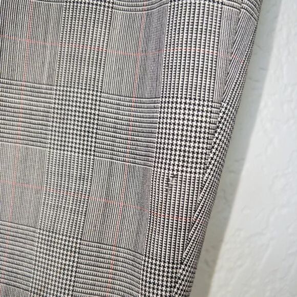 Ann Taylor Curvy Fit Glen‎ Check Trouser Pants Size 4 Petites - Picture 3 of 10